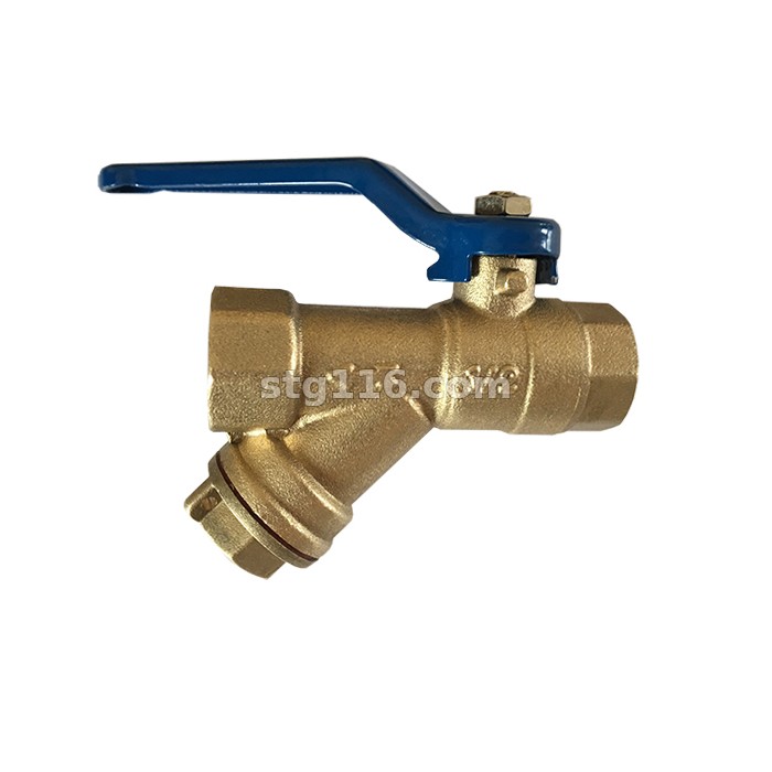 Кран-фильтр латунный 1/2" БАЗ